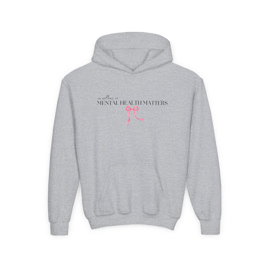 Youth Mental Health Matters Bow Hoodie