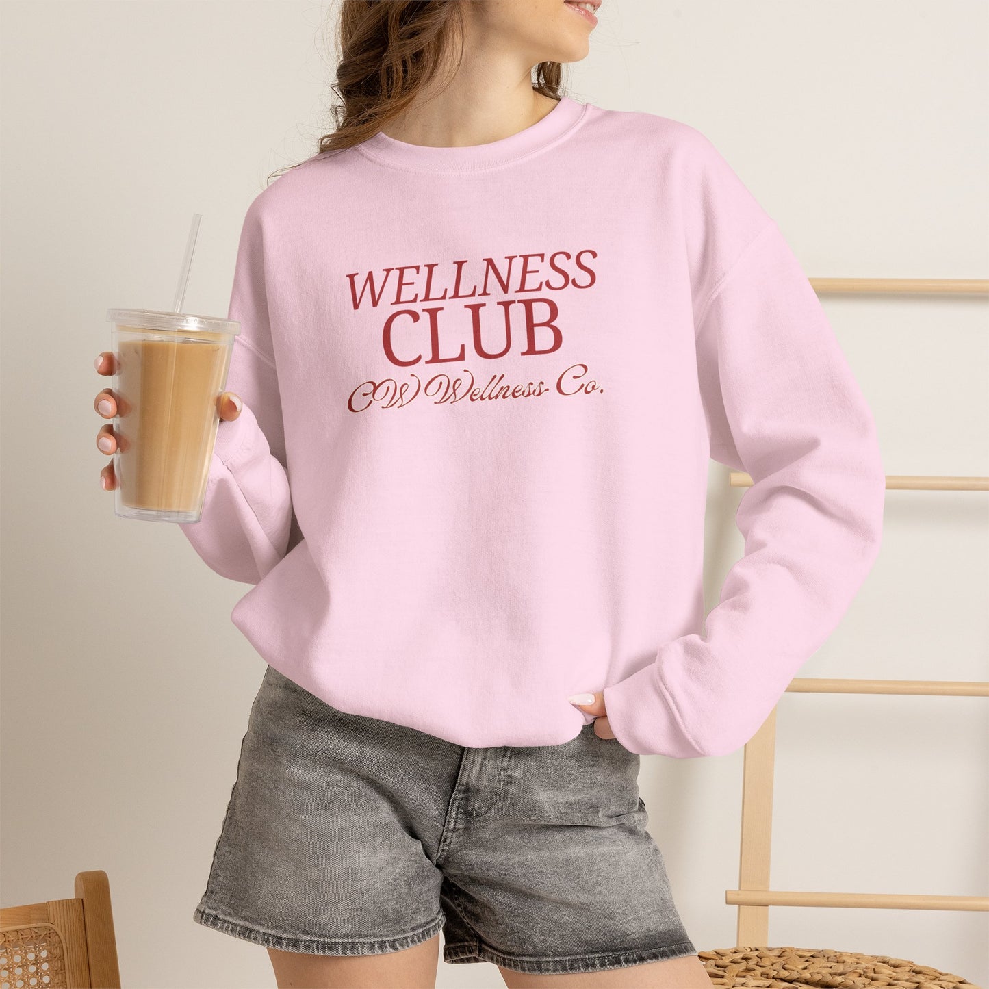 WELLNESS CLUB Crewneck Sweatshirt
