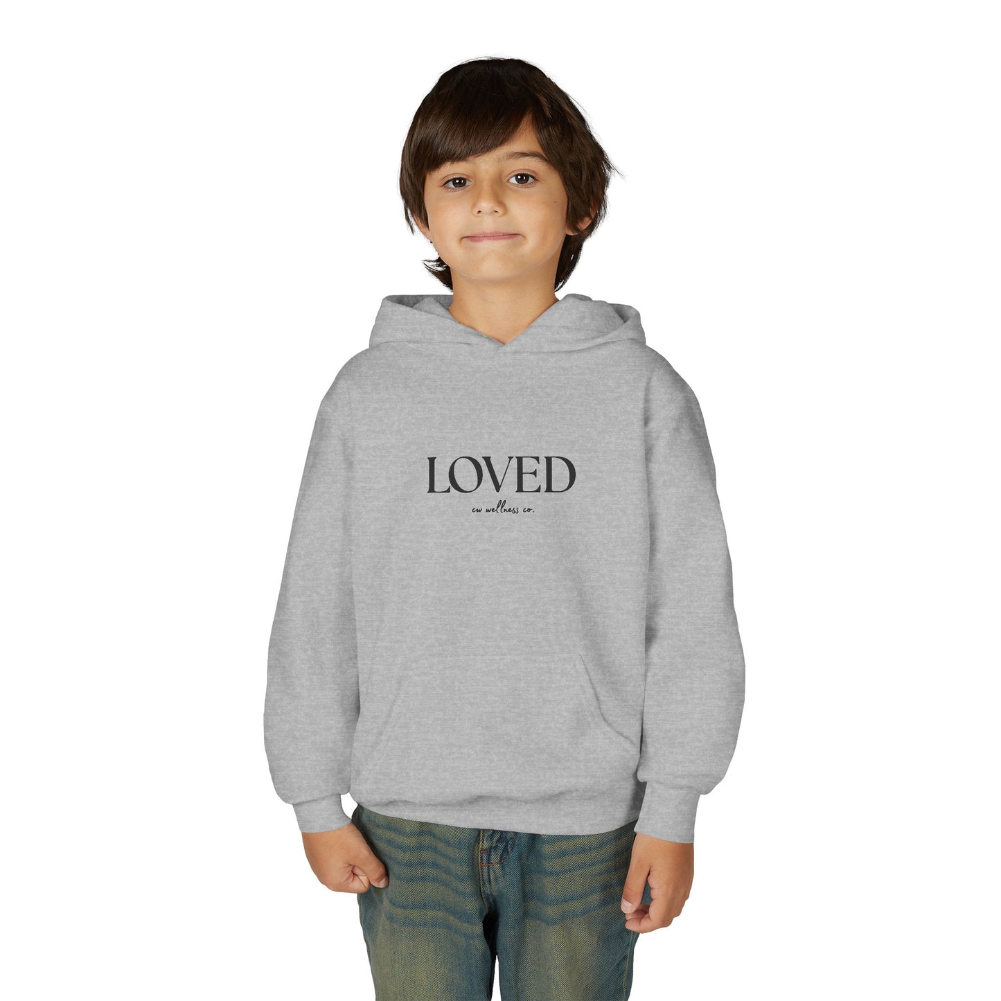 Youth 'LOVED' Minimalist Hoodie