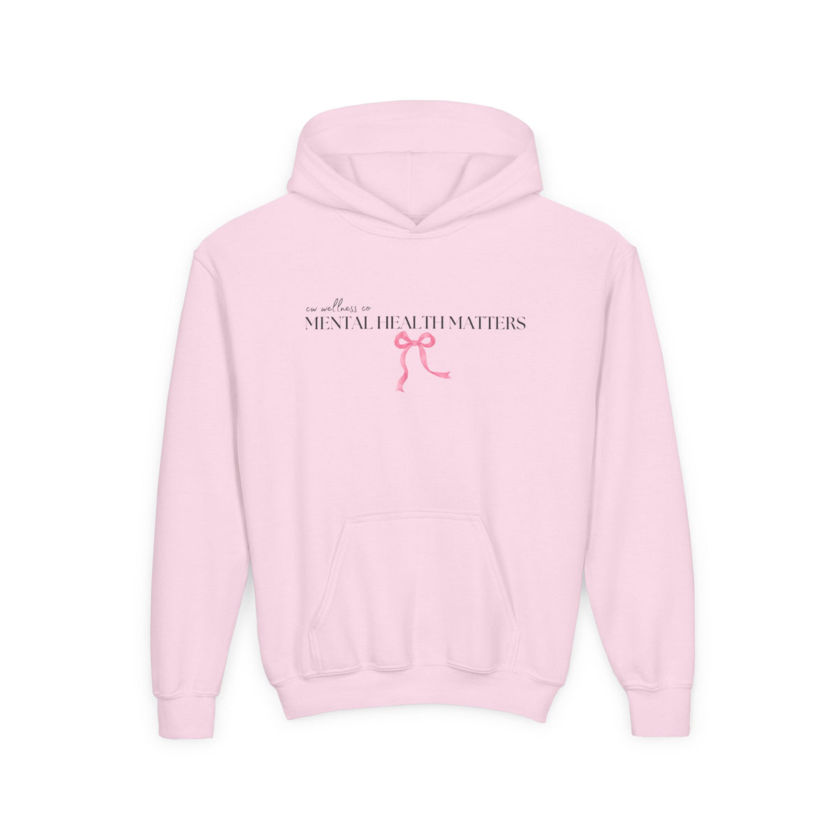 Youth Mental Health Matters Bow Hoodie