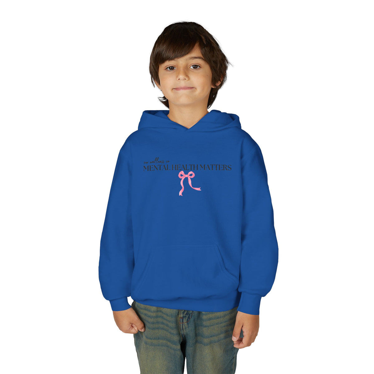 Youth Mental Health Matters Bow Hoodie