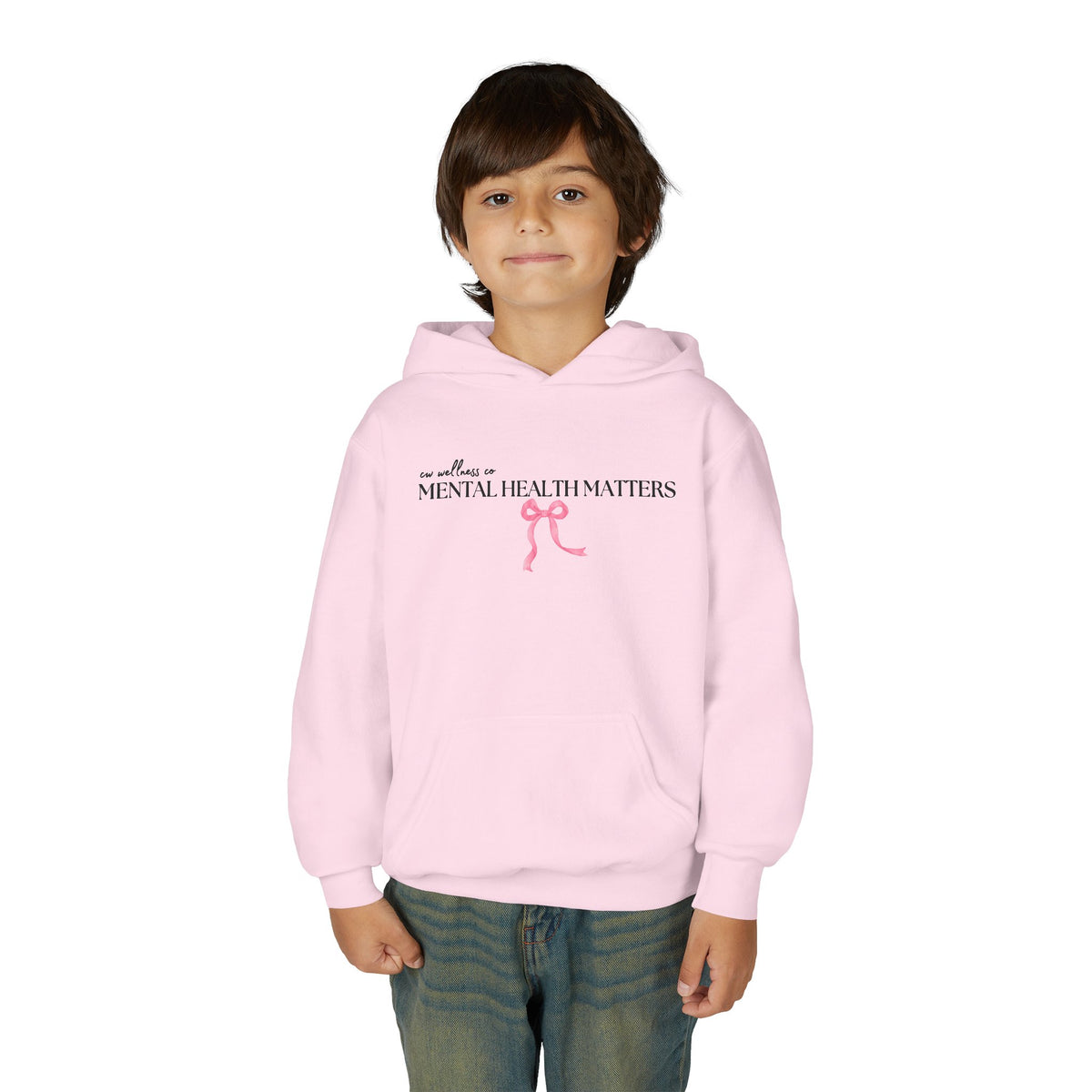 Youth Mental Health Matters Bow Hoodie
