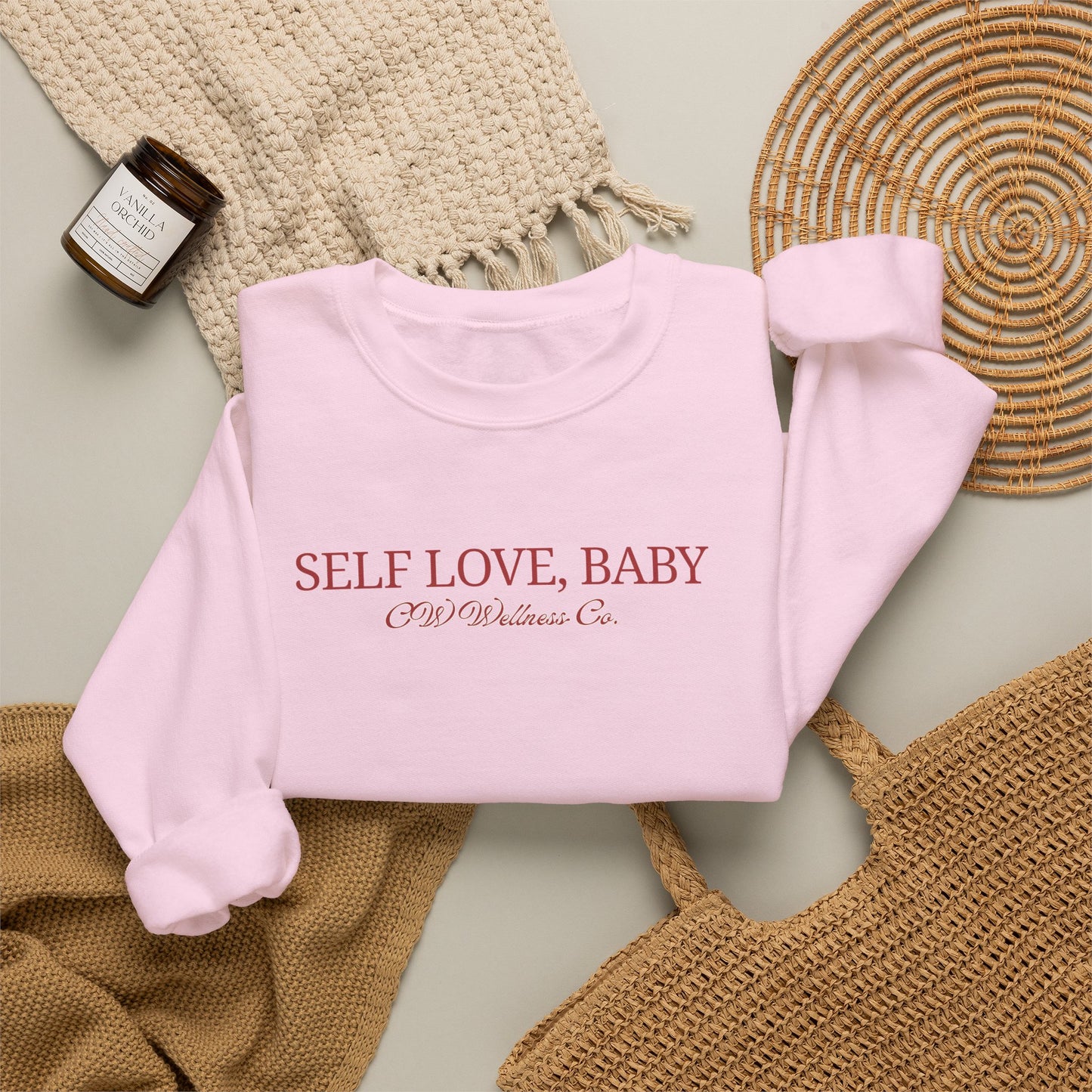 Self Love, Baby Crewneck Sweatshirt