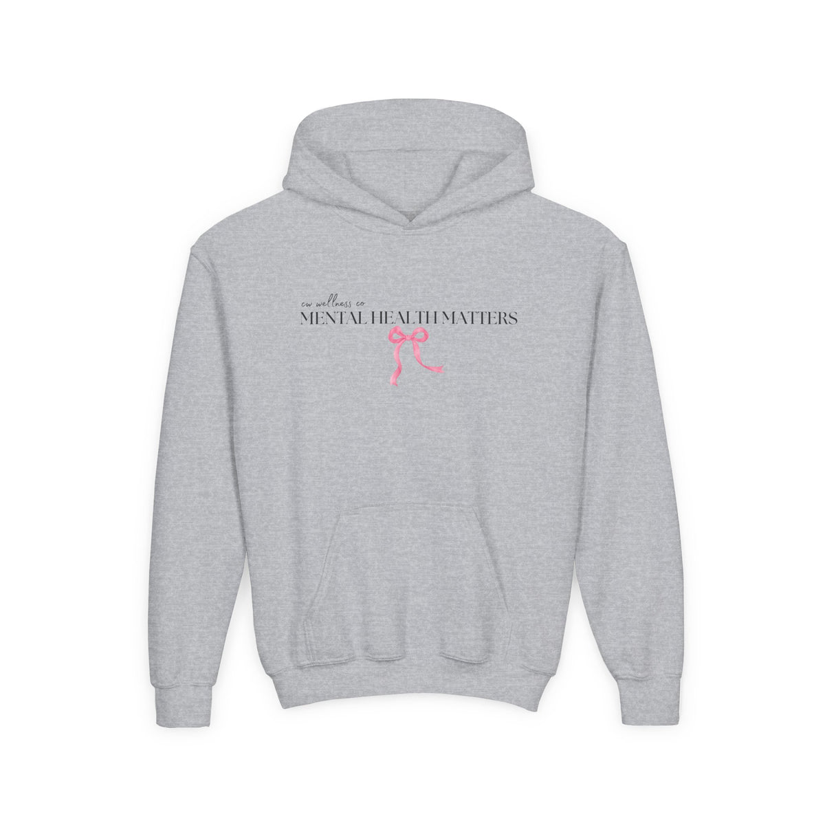 Youth Mental Health Matters Bow Hoodie