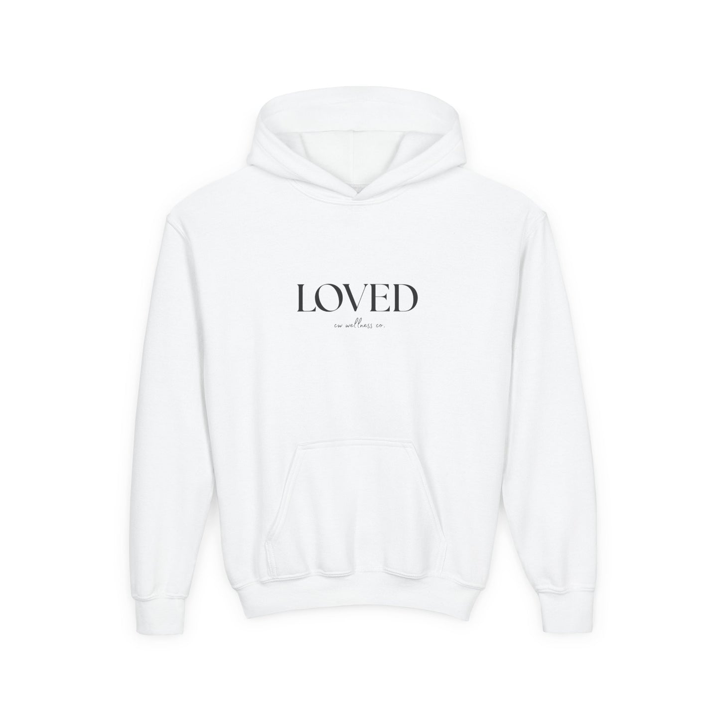 Youth 'LOVED' Minimalist Hoodie