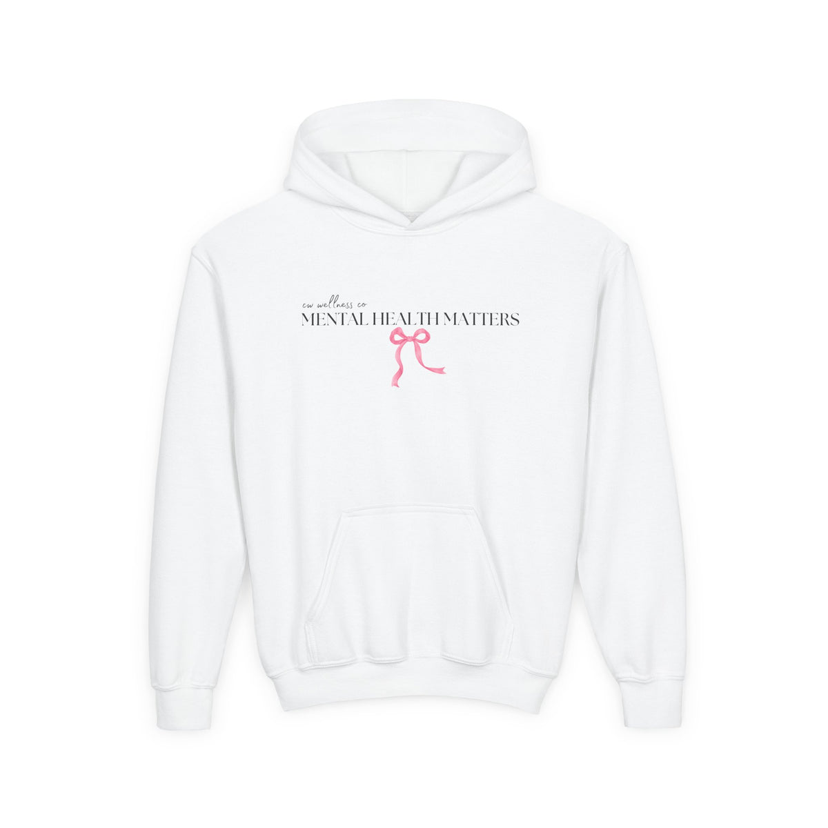 Youth Mental Health Matters Bow Hoodie