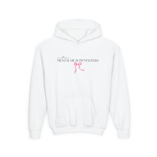 Youth Mental Health Matters Bow Hoodie