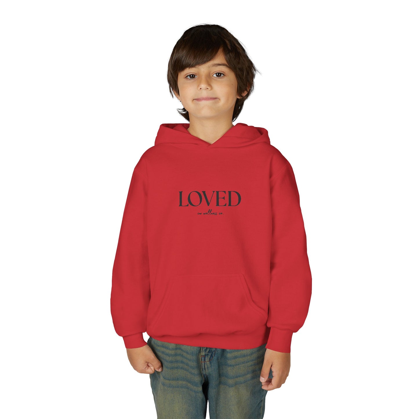 Youth 'LOVED' Minimalist Hoodie