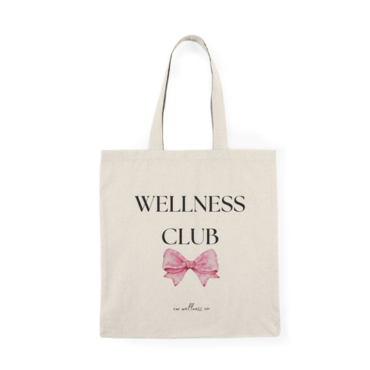 CW Wellness Club Canvas Tote
